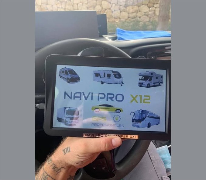 Navi Pro X12 Camper XXL reci&eacute;n estrenado