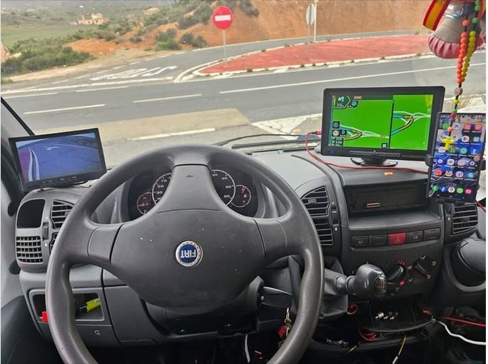 Navi Pro X24 a diario en un autob&uacute;s