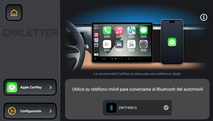 Separación de audio con CarPlay