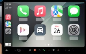 Pantalla de Apple CarPlay