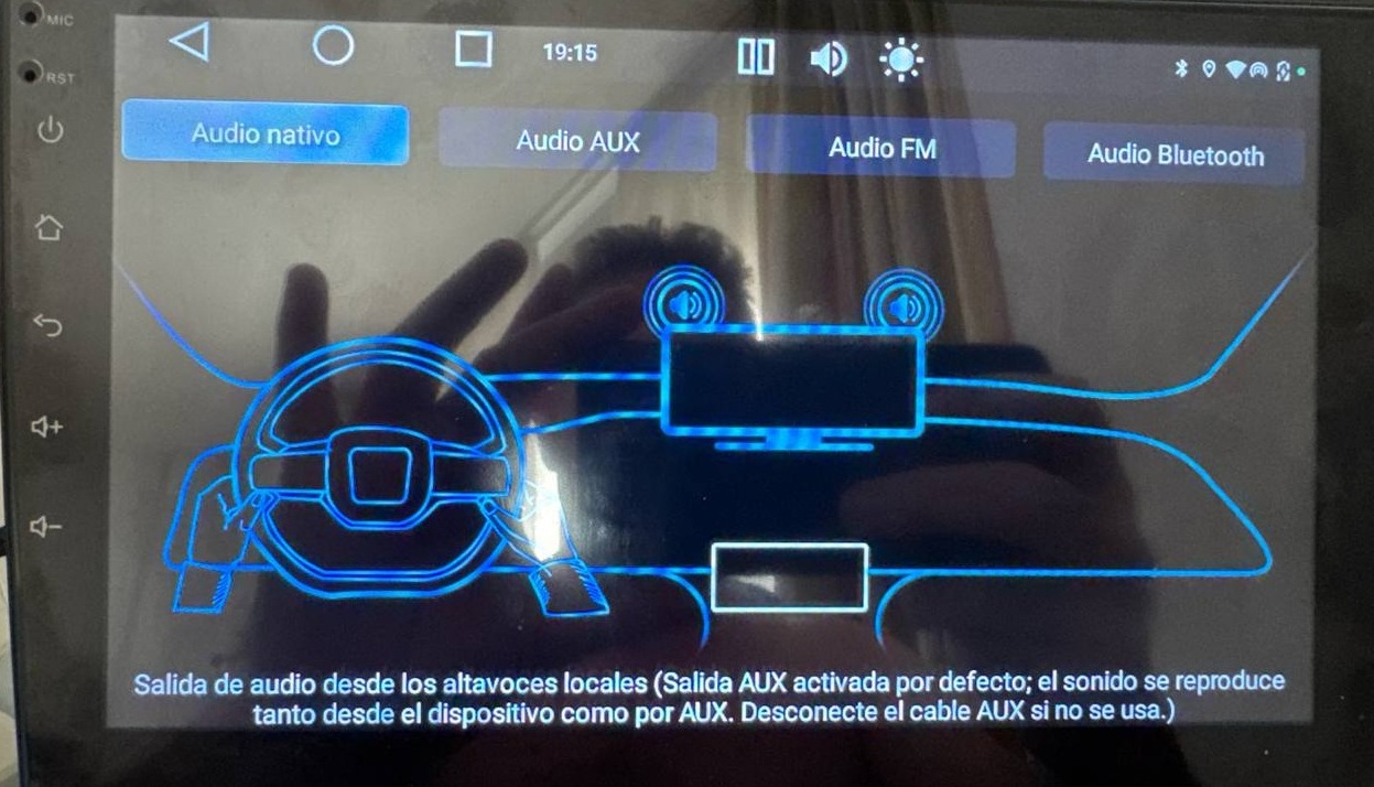 Audio propio: suena por el equipo