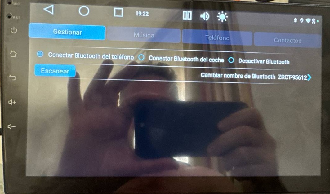 Teclado para llamar por Bluetooth