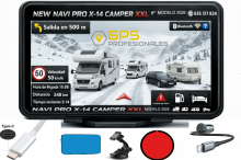 NEW NAVI PRO X-14 CAMPER XXL MODELO DE 9 PULGADAS  BLUETOOTH MODELO ESPECIAL 2026