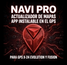 APP PARA GPS X-24 EVOLUTION Y FUSION NAVI PRO MAPAS Y MAS