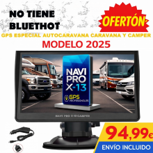 NAVI PRO X-13  XXL MODELO DE 9 PULGADAS SIN BLUETOOTH CAMPER-TRUCK-BUS MODELO  2025