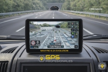 NEW NAVI PRO X-24 EVOLUTION 7 PULGADAS TRUCK CON TRAFICO A TIEMPO REAL CAR PLAY ANDROID AUTO MODELO  2025