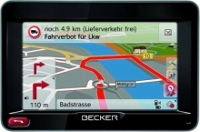 Becker 50 camiones Professional Truck autob�s autom�vil Camper Navi Satnav GPS TMC