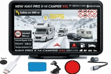 NEW NAVI PRO X-14 CAMPER XXL  MODELO DE 9 PULGADAS SIN BLUETOOTH MODELO ESPECIAL 2026