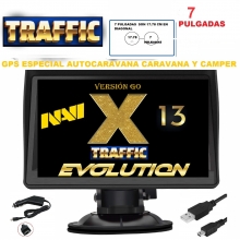 NAVI PRO X13 EVOLUTION, 7 PULGADAS, GPS CAMPER,CAMION AUTOCARAVANA,BUS,O CARAVANA