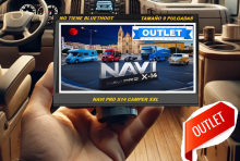 OUTLET  NAVI PRO X-14 CAMPER XXL MODELO DE 9 PULGADAS SIN BLUETOOTH MODELO ESPECIAL 2025
