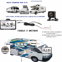 CAMARA TRASERA CON 11,5 METROS DE CABLE