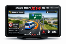 NEW NAVI PRO X14 BUS ,9 PULGADAS GPS ESPECIFICO PARA BUS 2025