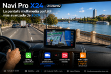Navi Pro X24 Fusion 9 La pantalla multimedia m�s avanzada de 2026