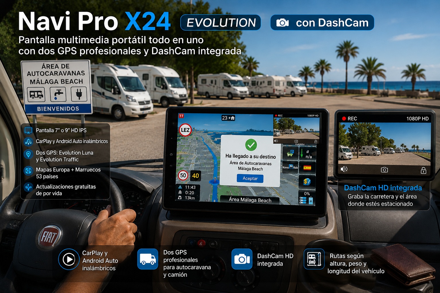 X24 Evolution 7-9 2026 - �El M�s Potente con DASHCAM!
